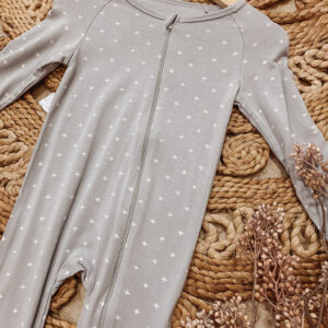 Grey Two-Way Unisex Zipper Sleeper