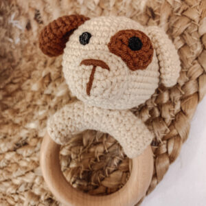 Puppy Dog Crochet Teether